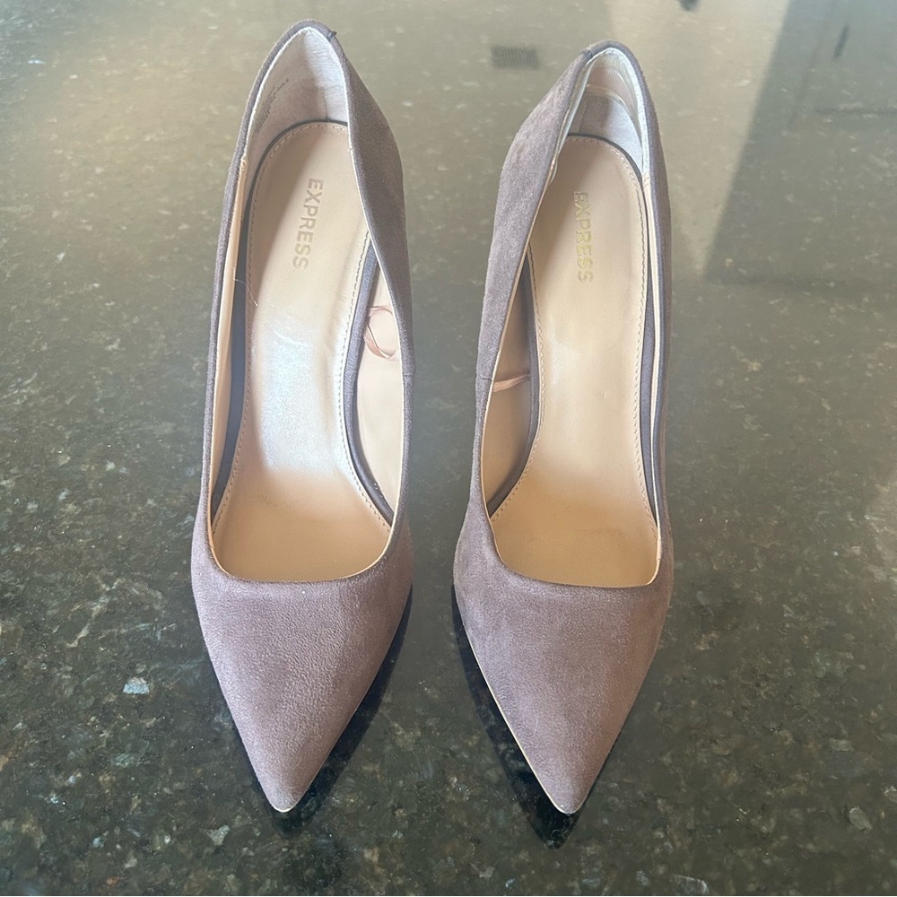 Express sude heels